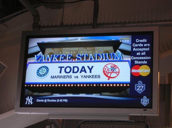 Yankees vs Mariners
