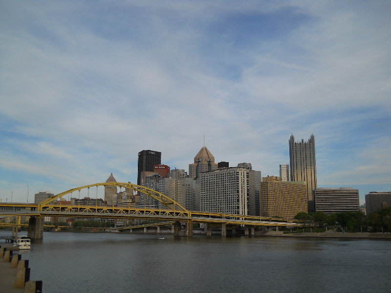View from the Allegheny River walk
