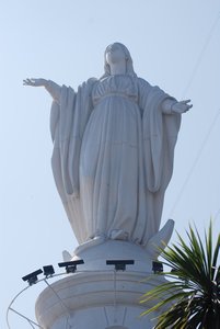 Our Lady looking over Santiago