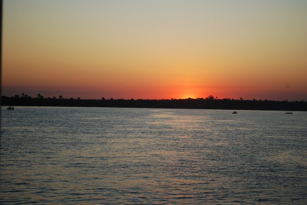 Sunset over the Zambezi I