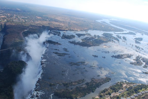 Victoria Falls from above III