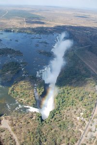 Victoria Falls from above I