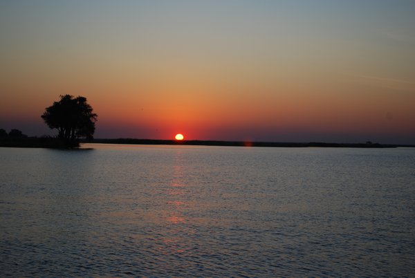 Sunset on Chobe