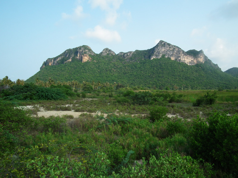 Limestone mountain, pranburi