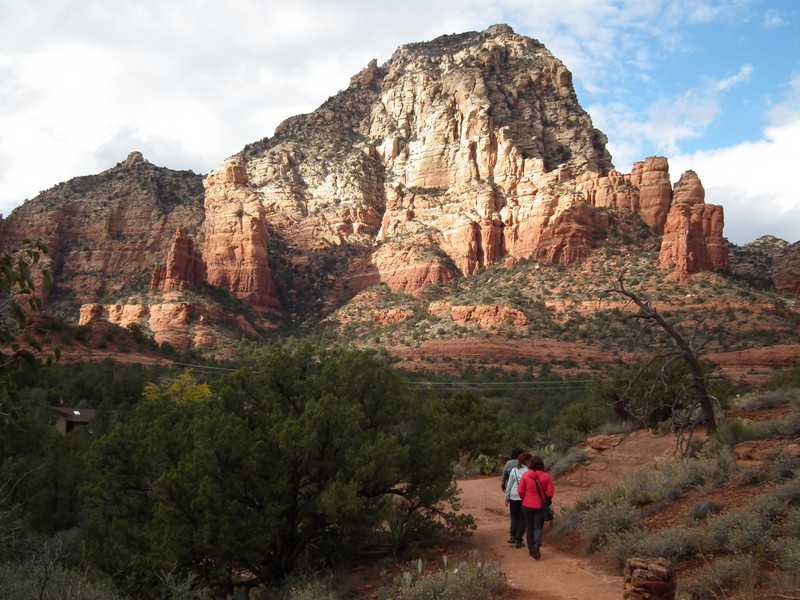 view on Thunder mountain trail