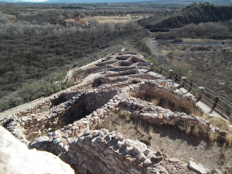 Tuzigoot, view from the top