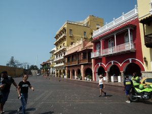 historic center, plaza San Pedro Claver