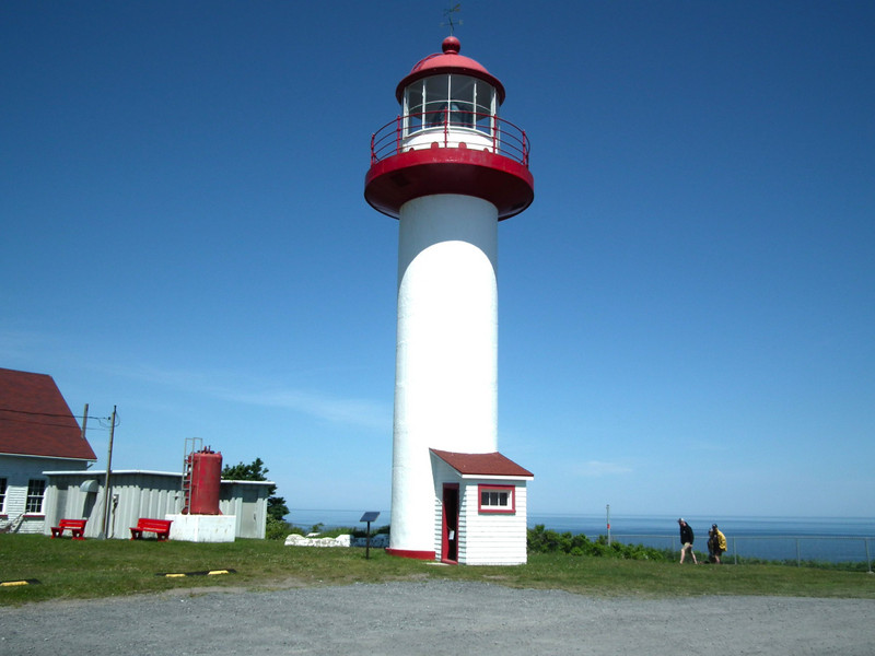 Lighthouse at riviere Madeleine