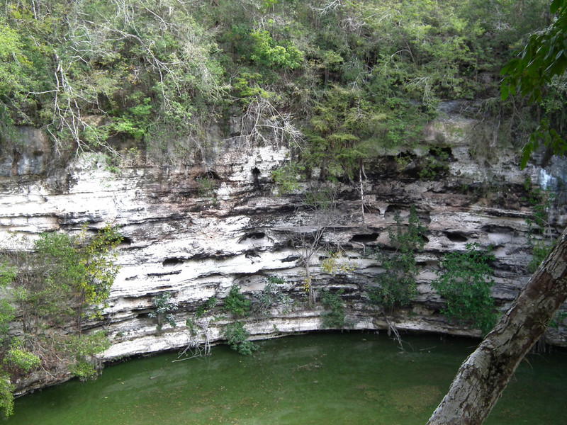 One of the sacred cenote
