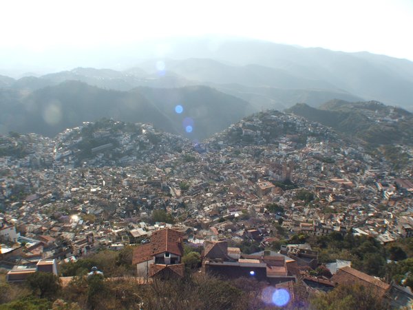 Taxco from the top of mirador