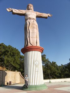 Taxco Christ on the mountain