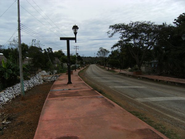 Road to Xpujil