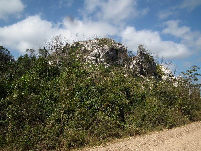 Limestone hill