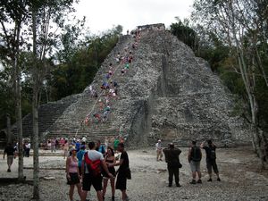 Coba -- big pyramid