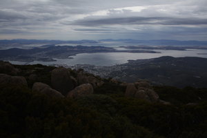 One of the Views from Mt Wellington