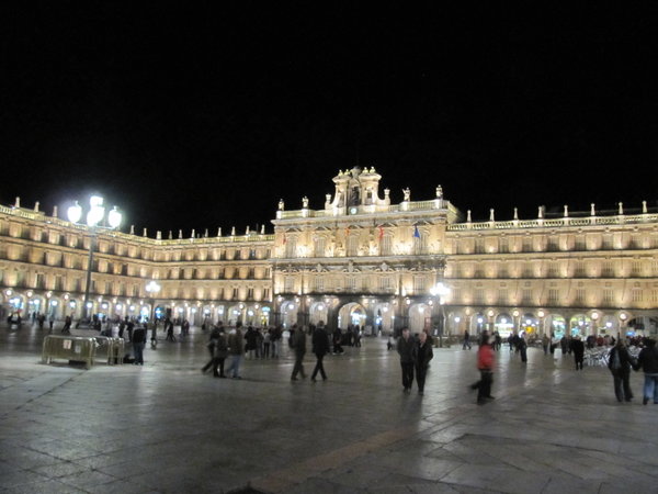 Plaza Mayor at Night