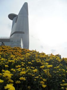 The new Bitexco (Lotus) 64 storey tower