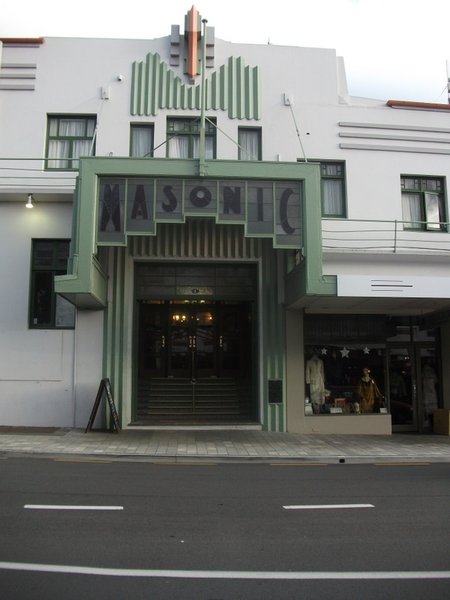 a 30's building in Napier