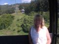 Me in gondola above Rotorua