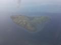 Flying over a South Pacific  island!