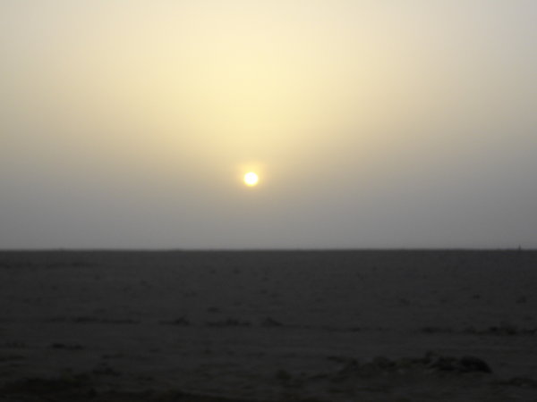 Saharan sunset