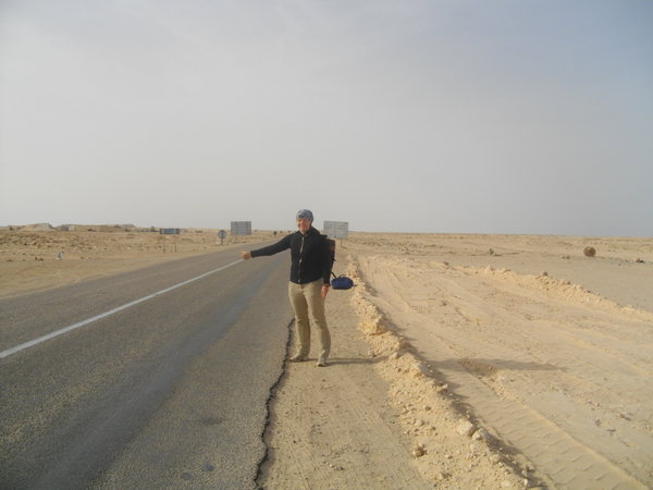 hitching to the Mauritanian border