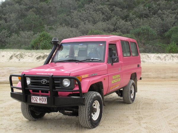 our ride on Fraser island
