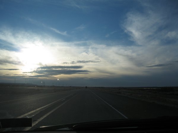 some desert driving