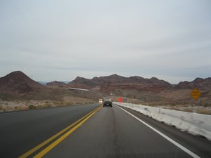 Getting near the Hoover Dam