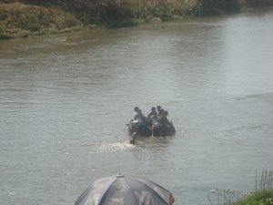 The other way to cross the river