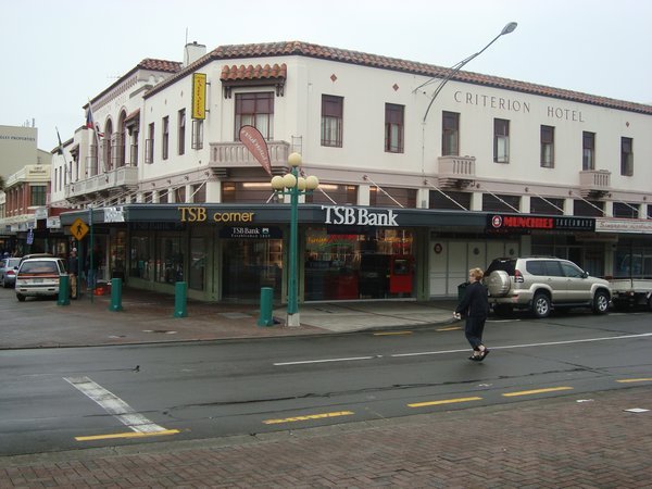 Napier overlooking the Pacific was hit by an earthquake in 1930 and was rebuild in Art Deco style