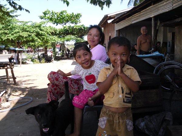 The Cambodian children are delightful. 