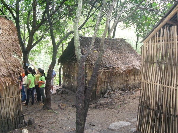 The small village where the students took food and clothing.
