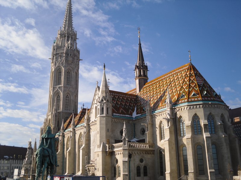 How great is this roof, Matthias Church, Budapest