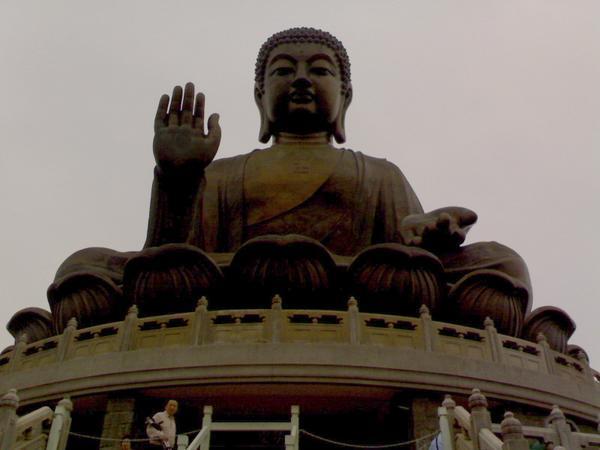 The Buddha statue at Po Lin