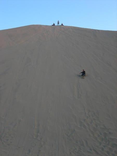 the final sand hill...or would u call it mountain!