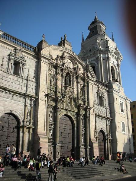 The main cathedral- Lima