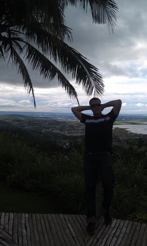 On the way to the top of Mt. Makiling 