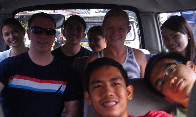 Saved by a group of local med students taking us to Manila 