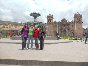 The Fountain at the Plaza de Armas