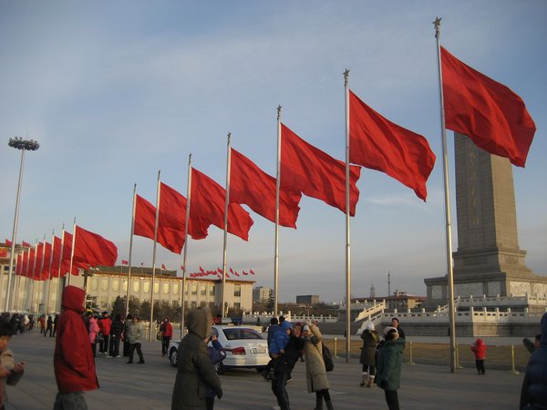 Enis at Tiananmen