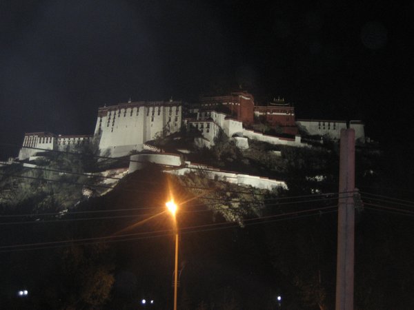 Potala Palace at Night