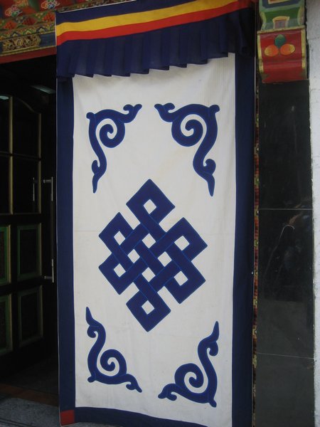 Tibetian Door Cover 