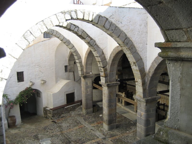 Courtyard of St. John's Monastery