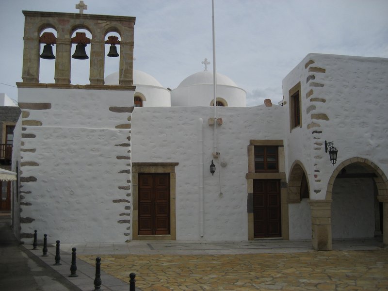 Church in Skala on Patmos island