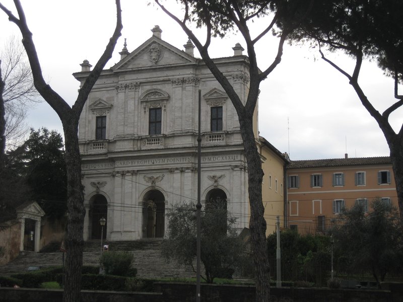 Small Church Near Colosseum