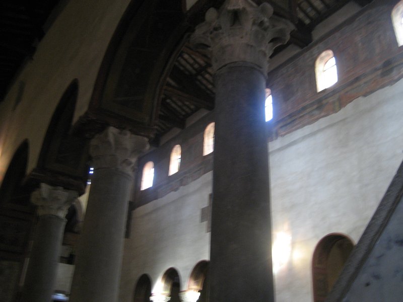 Inside Santa Maria in Cosmedin