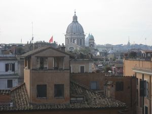 View from Spanish Steps