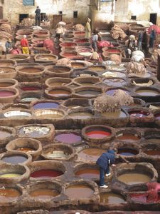 Famous Fez Tannery
