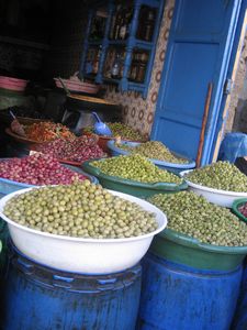 Olives in the Local Market